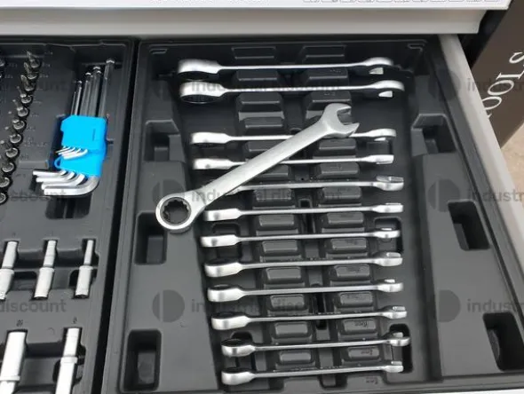27#10091 Carrello porta utensili completo Germany Tools