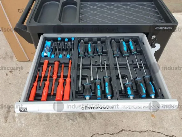 27#10091 Carrello porta utensili completo Germany Tools