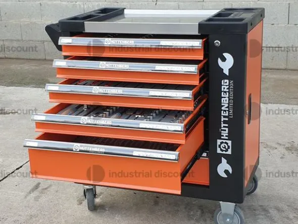 28#10091 Carrello porta utensili completo Huttenberg