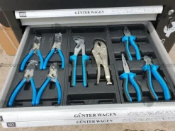3#9575 Carrello Porta Utensili Completo Germany Tools
