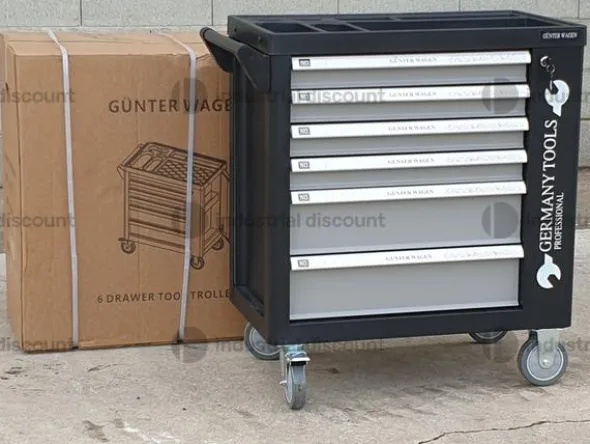 3#9575 Carrello Porta Utensili Completo Germany Tools