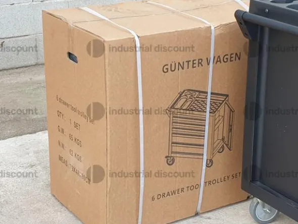 3#9575 Carrello Porta Utensili Completo Germany Tools