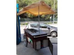 Carrettino per gelati 6 vaschette