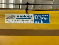 7#6252 Carroponte bitrave Meloni 8ton