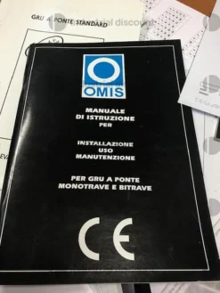 1#9174 Carroponte bitrave Omis da 4 tonnellate
