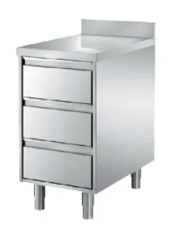 Cassettiera inox