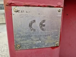 13#69601 Cassone scarrabile per fanghi CM B10A