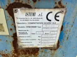 CASSONI E COMPATTATORI SCARRABILI SPAZZATURA,ECC.