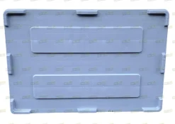 Cassoni in plastica bins usati con coperchio