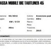20#4158 CCFC cassa mobile Uic Tautliner 45