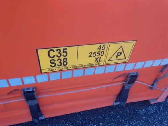 2#4158 CCFC cassa mobile Uic Tautliner 45