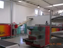 1#639 Cella di lievitazione con nastro trasportatore