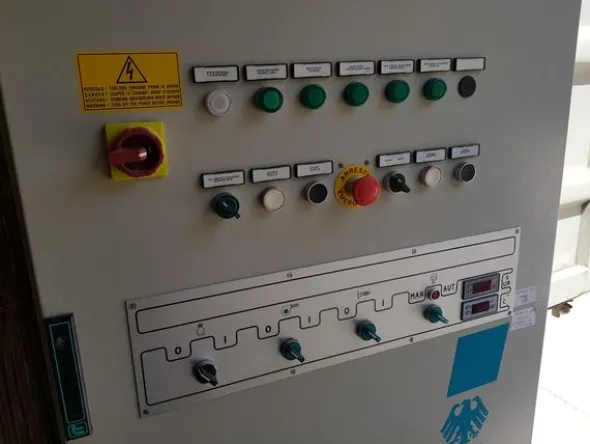 1#639 Cella di lievitazione con nastro trasportatore