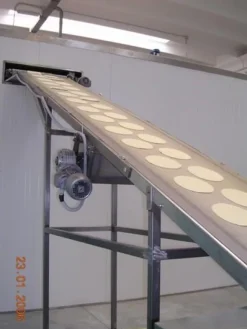 1#639 Cella di lievitazione con nastro trasportatore