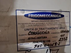 500#9323 Celle frigo e guidovia per salumificio