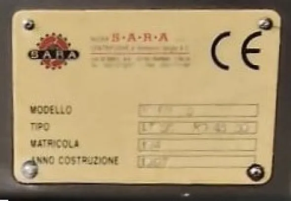 Centrifuga lavaggio SARA KROM/5