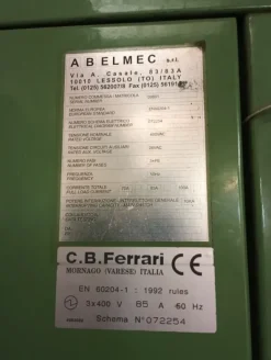 CENTRO DI LAVORO CB FERRARI B18 CON SELCA S4045PD