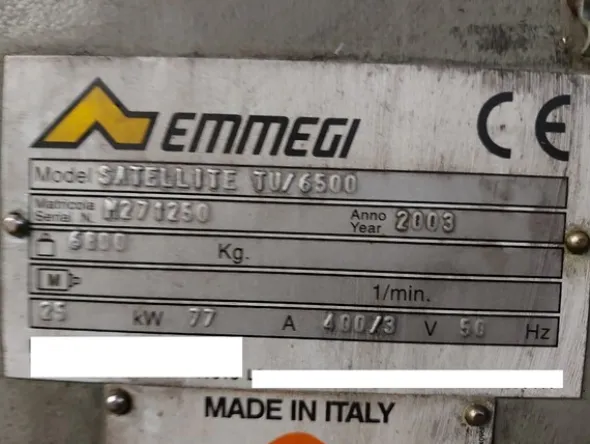 1#7631 Centro di lavoro Emmegi