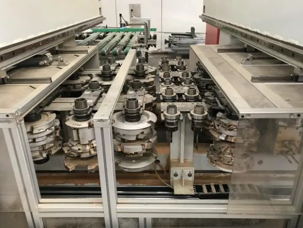 1#4713 CENTRO DI LAVORO LINEARE A CN MOD.LOGOS IWC 3500 TOPLINE