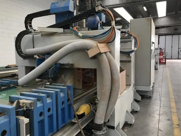 1#4713 CENTRO DI LAVORO LINEARE A CN MOD.LOGOS IWC 3500 TOPLINE