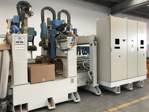 1#4713 CENTRO DI LAVORO LINEARE A CN MOD.LOGOS IWC 3500 TOPLINE