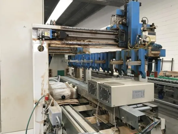 1#4713 CENTRO DI LAVORO LINEARE A CN MOD.LOGOS IWC 3500 TOPLINE