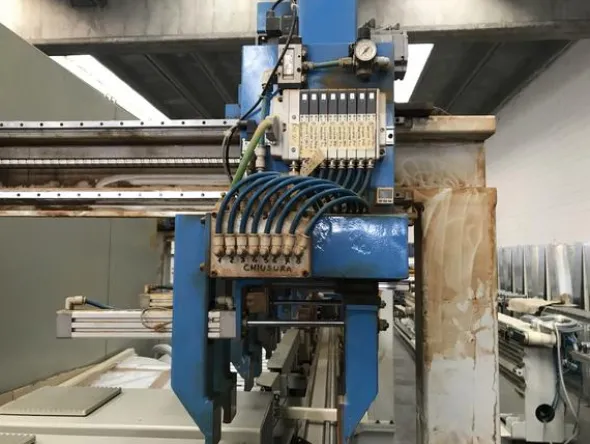 1#4713 CENTRO DI LAVORO LINEARE A CN MOD.LOGOS IWC 3500 TOPLINE