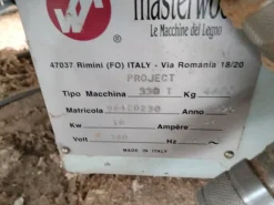 CENTRO DI LAVORO MASTERWOOD - CE -