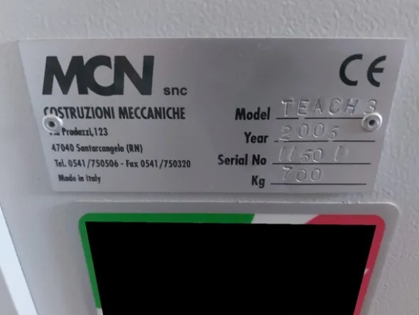 2#5559 Centro di lavoro MCN Teach 3