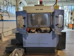 1#9919 Centro di lavoro orizzontale a cambio palettes Leadwell MCH-400