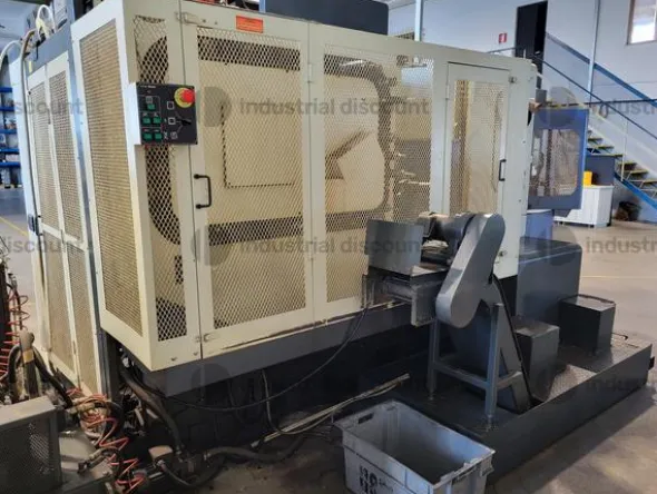1#9919 Centro di lavoro orizzontale a cambio palettes Leadwell MCH-400