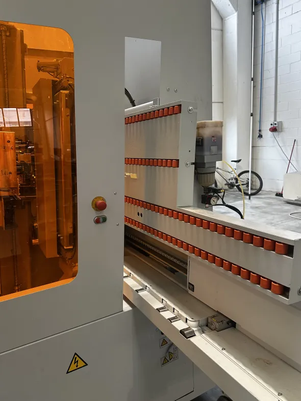 Centro di Lavoro Verticale Usato Holzher Evolution 7405