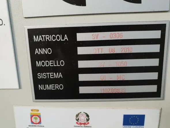 10#5778 Centro di lavoro VTEC