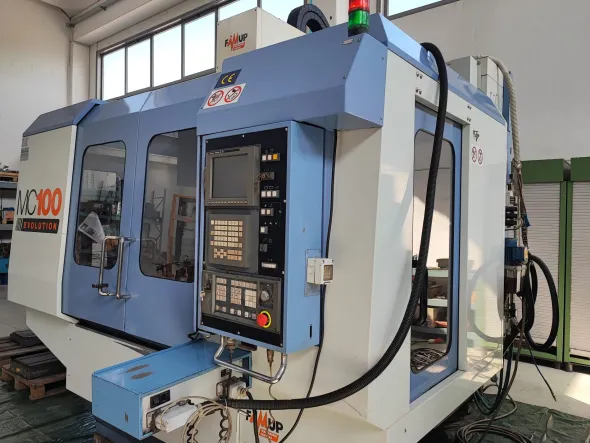 Centro FAMUP MC100E +4°ASSE | 1000x500x600 | CNC Fanuc