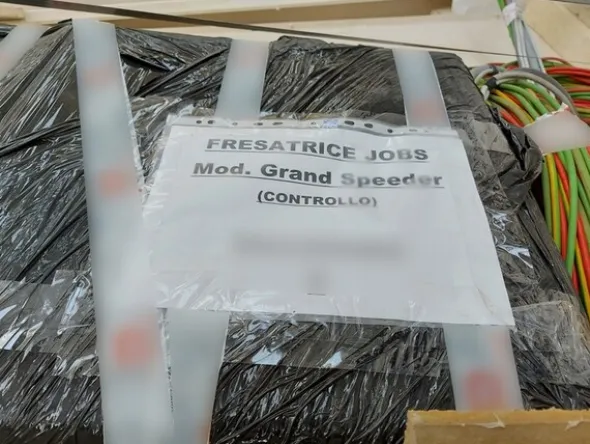 1#6909 Centro fresatura verticale CNC Grand Speeder HQ