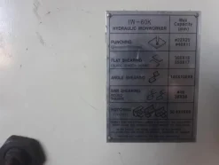7#3354 Cesoia BBM e compressore FIAC