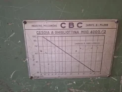 16#8760 Cesoia CBC
