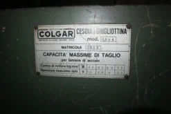 5#2858 Cesoia Colgar