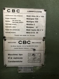 5#4647 Cesoia idraulica CBC