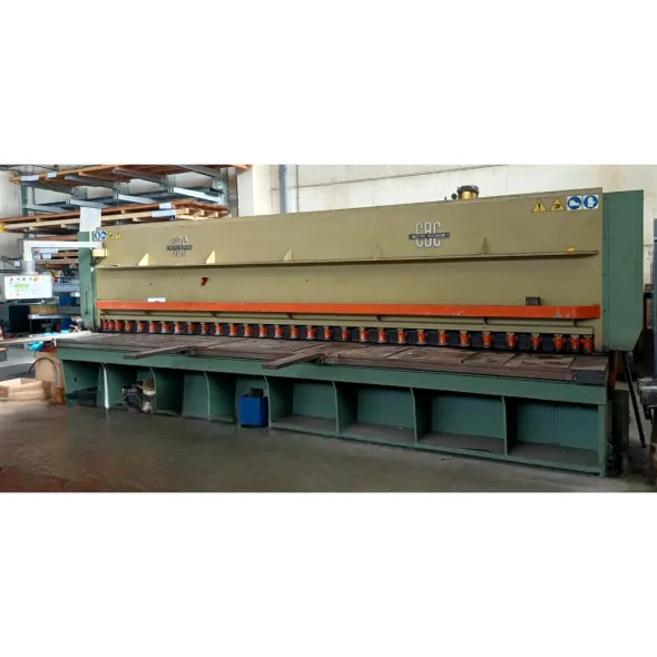 Cesoia lamiera CBC mod ID-2 6000 x 8 mm