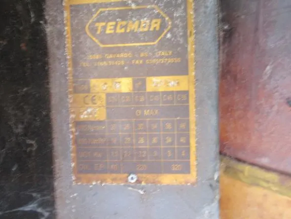 12#4507 Cesoia per tondini Tecmor e piega ferri