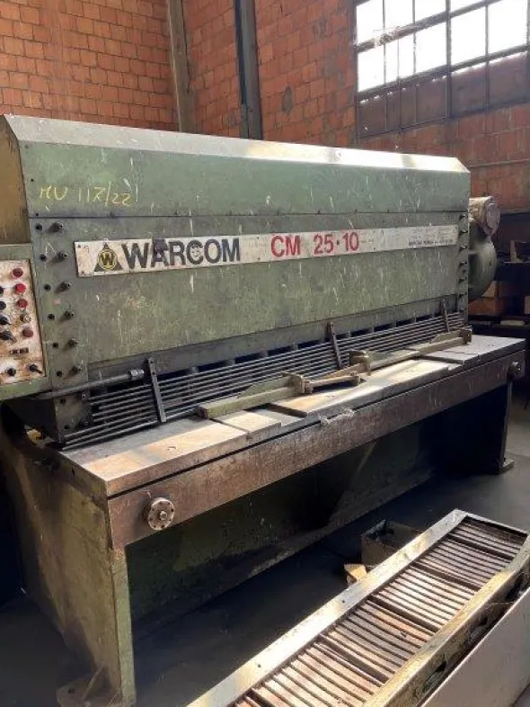 Cesoia Warcom 2500x10 mm