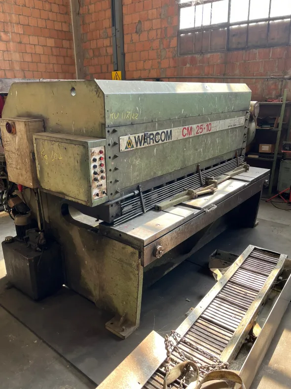 Cesoia Warcom 2500x10 mm