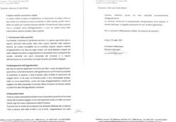 Cessione ramo d'azienda fall. 18/2020 Trib. Arezzo