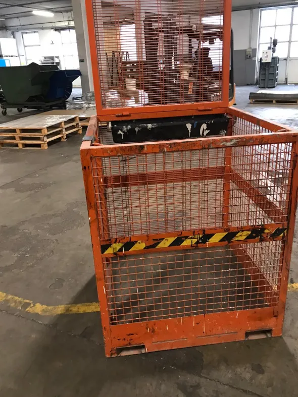 Cestello porta presone per carrello elevatore