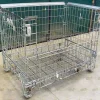 Ceste zincate con ruote o carrelli ripiegabili usati