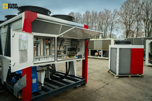 Chiller Lennox 366/350 kW | pompa di calore | Nuovo