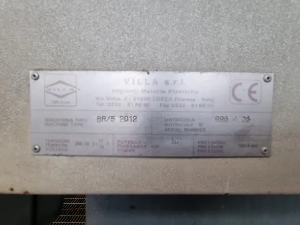 CmsPlast Villa - BR/5 2012 Termoformatrice da lastra