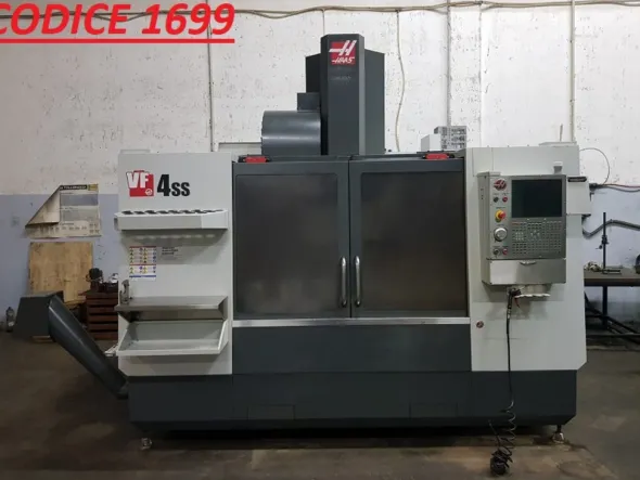 CODICE 1699 CENTRO DI LAVORO VERTICALE HAAS MS MOD VF-4SS 1000x500