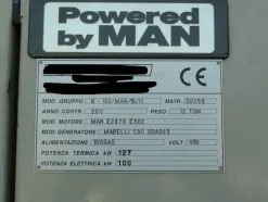 Cogeneratore Man